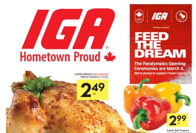 IGA (West) Flyer March 3 to 9