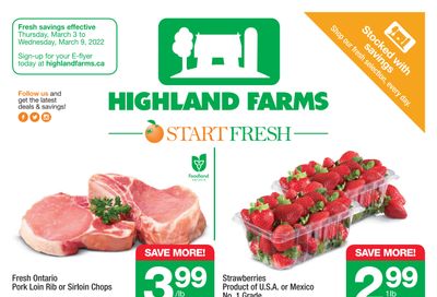 Highland Farms Flyer March 3 to 9