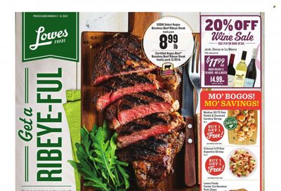 Lowes Foods (NC, SC) Weekly Ad Flyer March 2 to March 9