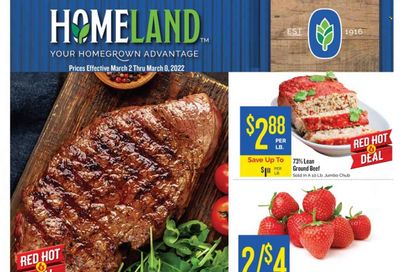 Homeland (OK, TX) Weekly Ad Flyer March 2 to March 9