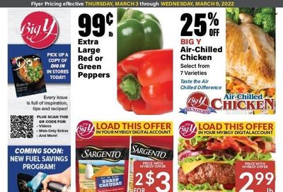 Big Y (CT) Weekly Ad Flyer March 2 to March 9