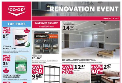 Co-op (West) Home Centre Flyer March 3 to 9