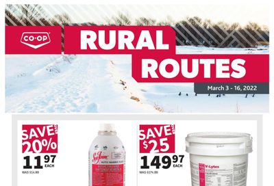 Co-op (West) Rural Routes Flyer March 3 to 16