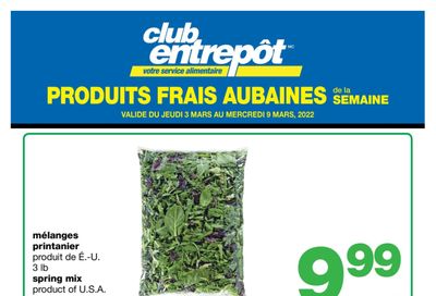 Wholesale Club (QC) Fresh Deals of the Week Flyer March 3 to 9