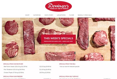 Denninger's Weekly Specials March 25 to 31