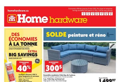 Home Hardware (QC) Flyer March 3 to 9