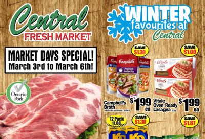 Central Fresh Market Flyer March 3 to 10
