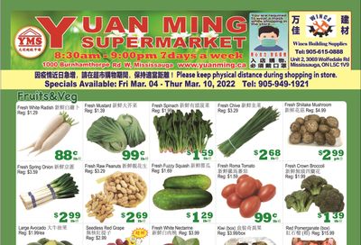 Yuan Ming Supermarket Flyer March 4 to 10