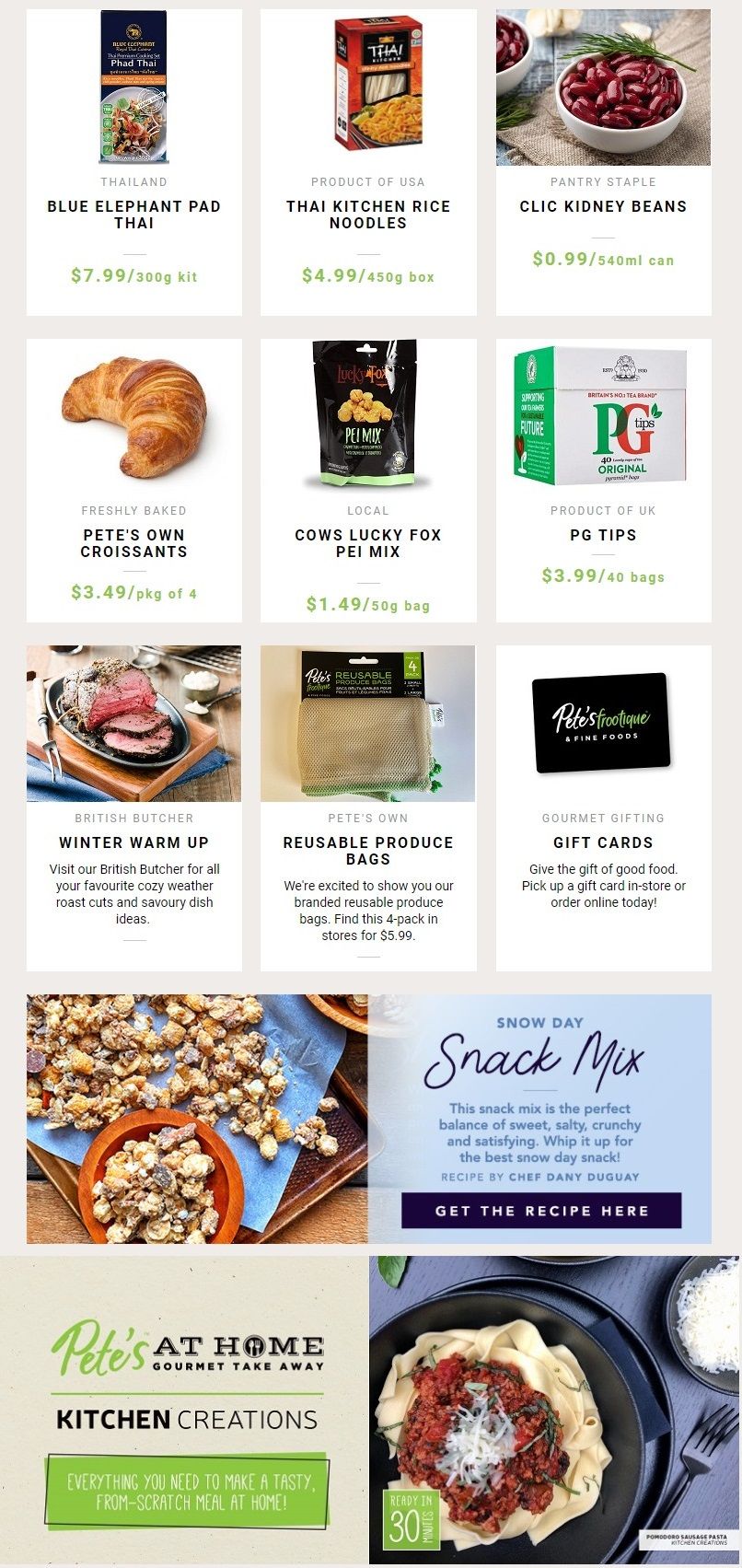 Pete's Fine Foods Flyer March 3 to 9