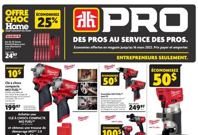 Home Hardware (QC) PRO Flyer March 3 to 16