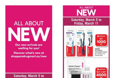 Shoppers Drug Mart (West) Flyer March 5 to 11