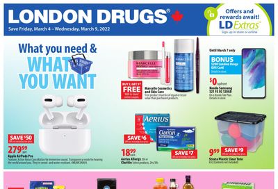 London Drugs Weekly Flyer March 4 to 9