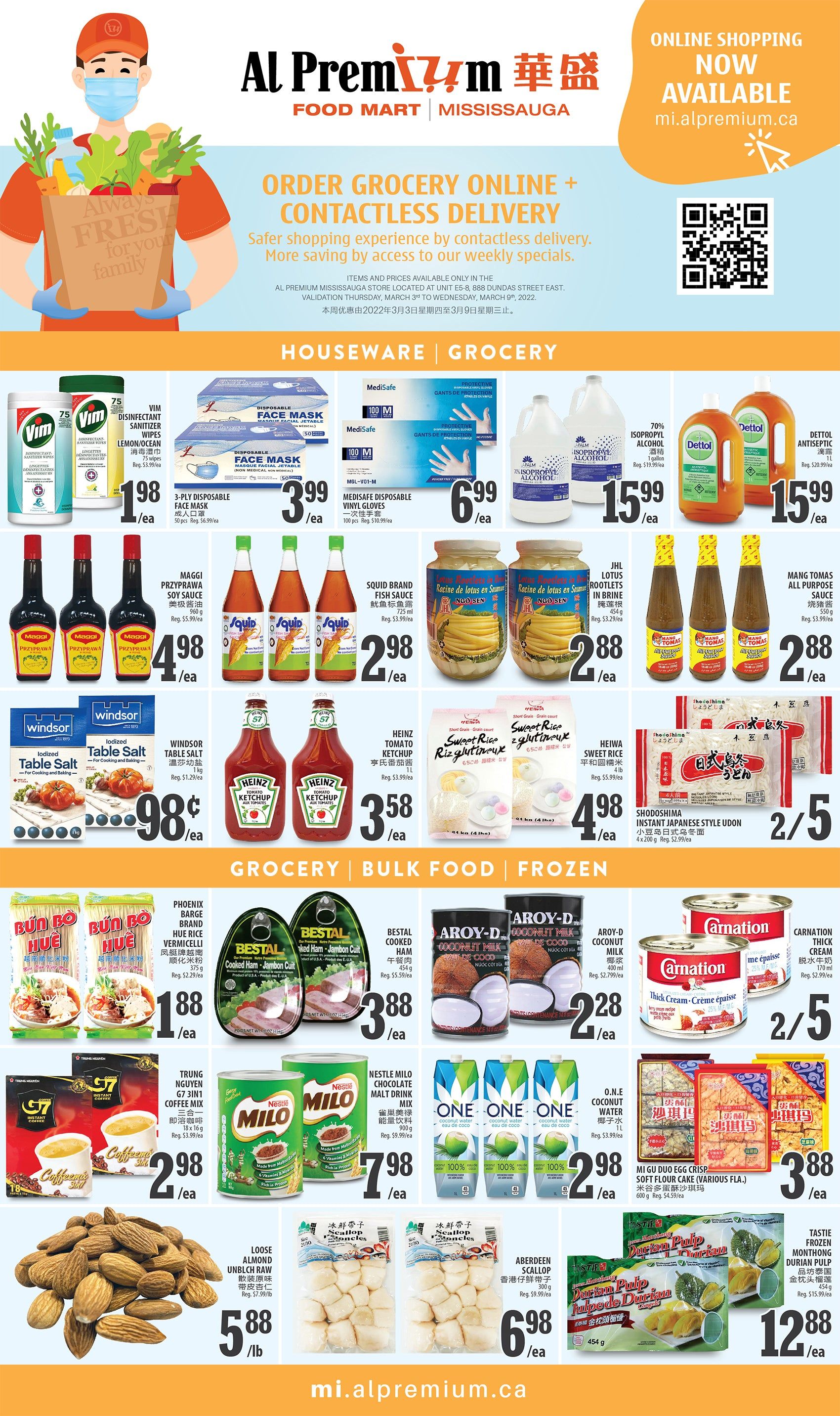 Al Premium Food Mart (Mississauga) Flyer March 3 to 9