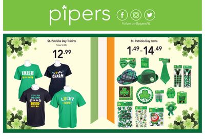 Pipers Superstore Flyer March 3 to 9