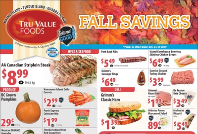 Tru Value Foods Flyer October 23 to 29