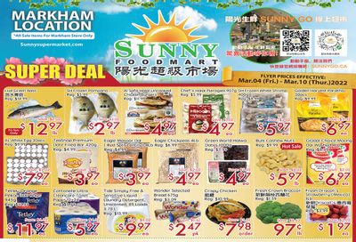Sunny Foodmart (Markham) Flyer March 4 to 10