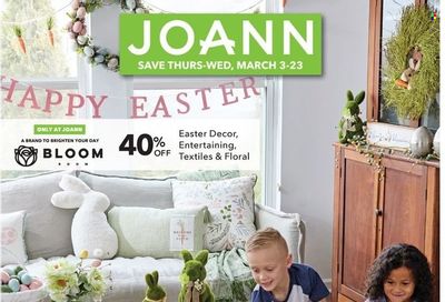 JOANN Weekly Ad Flyer March 3 to March 10