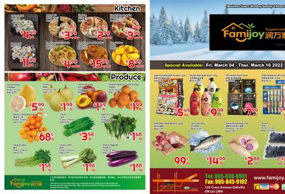 Famijoy Supermarket Flyer March 4 to 10