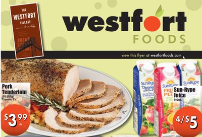 Westfort Foods Flyer March 4 to 10