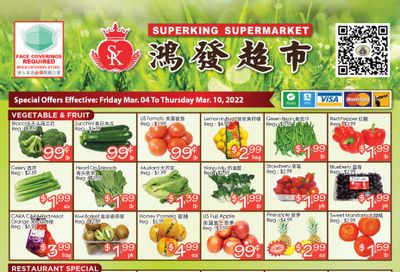 Superking Supermarket (North York) Flyer March 4 to 10