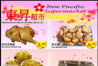 New Pacific Supermarket Flyer March 4 to 10