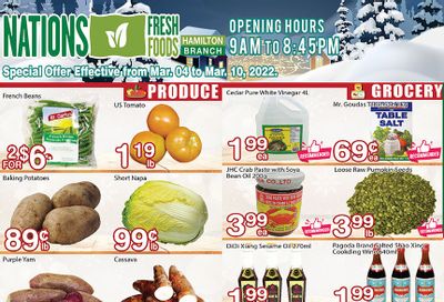 Nations Fresh Foods (Hamilton) Flyer March 4 to 10