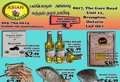 Asian Cash & Carry Flyer March 4 to 10