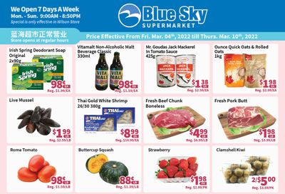 Blue Sky Supermarket (North York) Flyer March 4 to 10