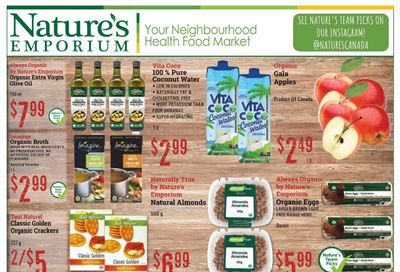 Nature's Emporium Bi-Weekly Flyer March 4 to 17