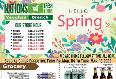 Nations Fresh Foods (Vaughan) Flyer March 4 to 10