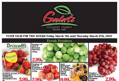 Galati Market Fresh Flyer March 4 to 17