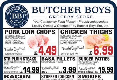 Butcher Boys Grocery Store Flyer March 4 to 10