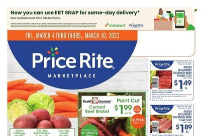 Price Rite (CT, MA, MD, NH, NJ, NY, PA, RI) Weekly Ad Flyer March 4 to March 11