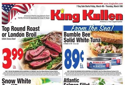 King Kullen (NY) Weekly Ad Flyer March 4 to March 11