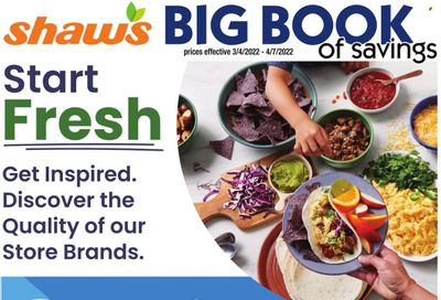 Shaw’s (MA, ME, NH, RI, VT) Weekly Ad Flyer March 5 to March 12