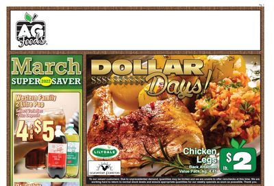 AG Foods Flyer March 6 to 12