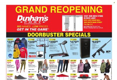 Dunham's Sports (WI) Weekly Ad Flyer March 6 to March 13
