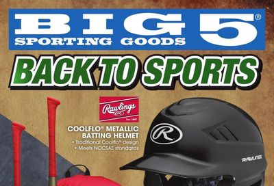 Big 5 (AZ, CA, CO, ID, NM, OR, UT, WA) Weekly Ad Flyer March 6 to March 13