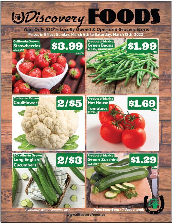 Discovery Foods Flyer March 6 to 12