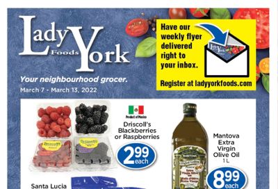 Lady York Foods Flyer March 7 to 13