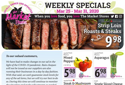 The Market Stores Flyer March 25 to 31