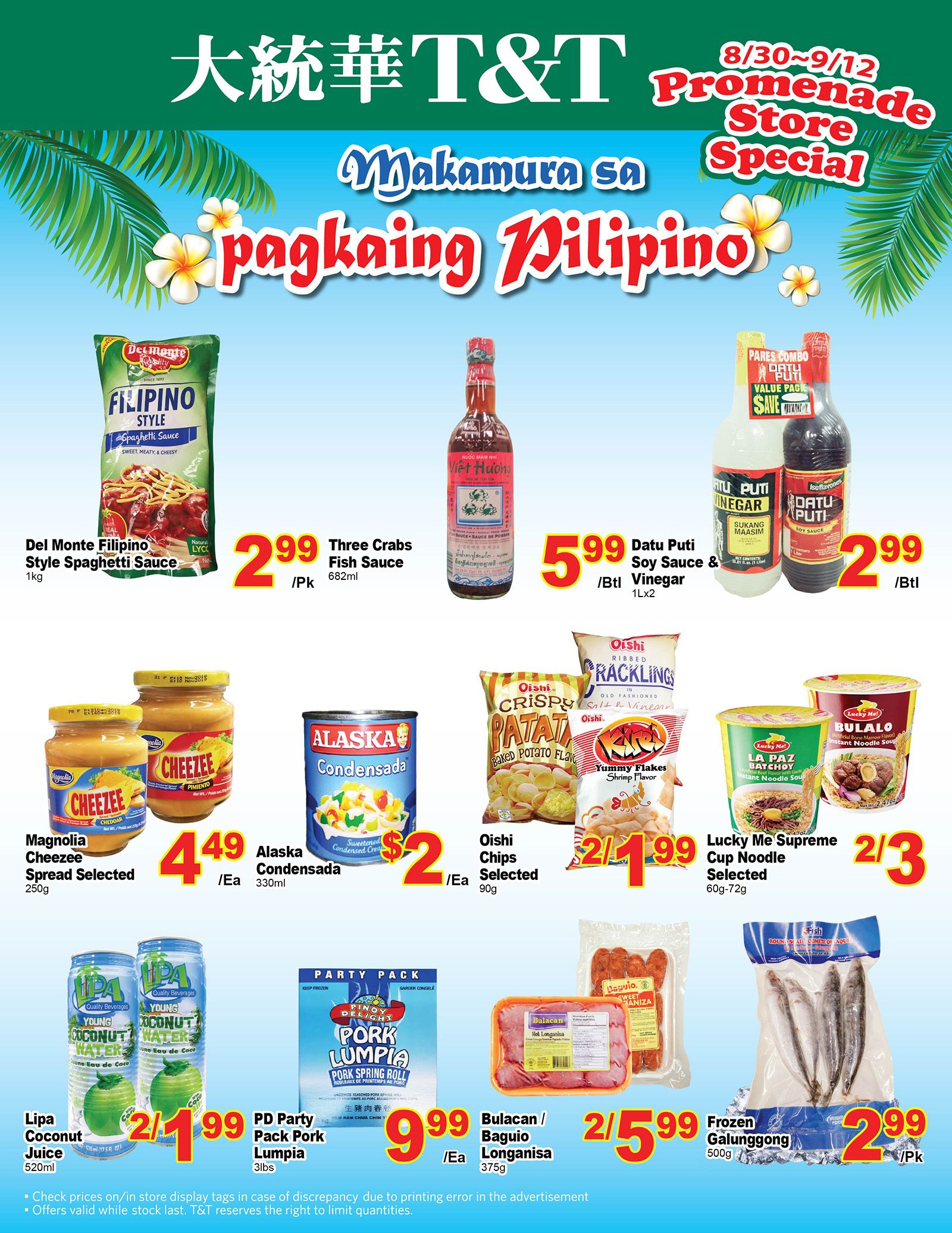T&T Supermarket (GTA) Flyer September 6 to 12