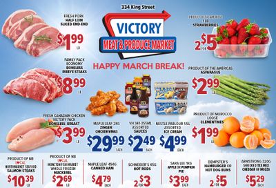 Victory Meat Market Flyer March 8 to 12