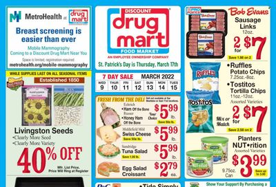Discount Drug Mart (OH) Weekly Ad Flyer March 8 to March 15