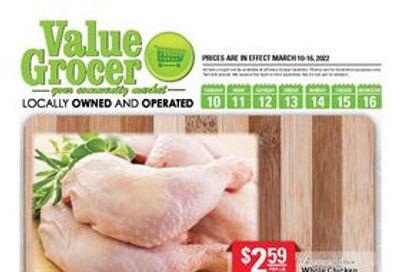 Value Grocer Flyer March 10 to 16