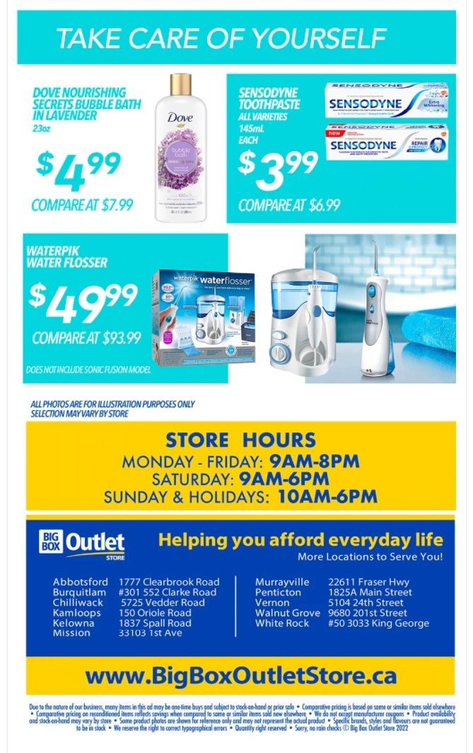 Big Box Outlet Store Flyer March 9 to 15