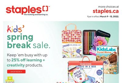 Staples Flyer March 9 to 15