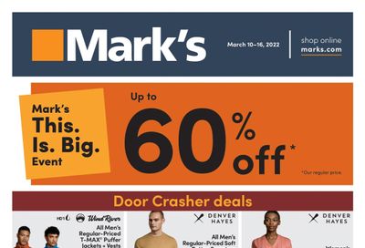 Mark's Flyer March 10 to 16