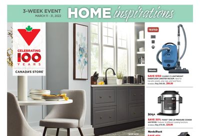 Canadian Tire Home Inspirations Flyer March 11 to 31