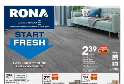 Rona (West) Flyer March 10 to 16